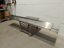 Étagère murale en inox - 275x40 cm